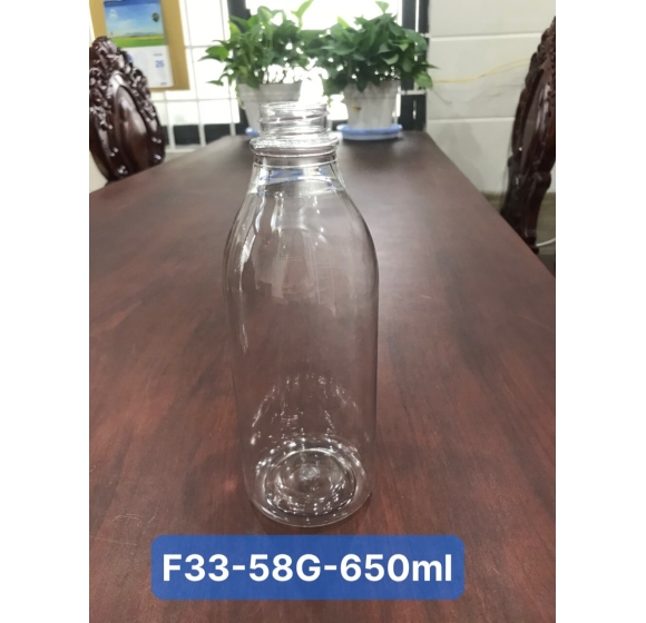 Chai PET F33 - 58G- 650ml