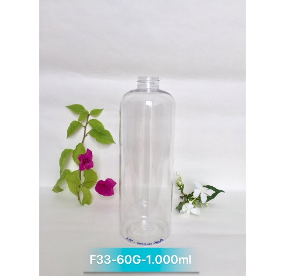Chai PET F33 - 60G- 1000ml