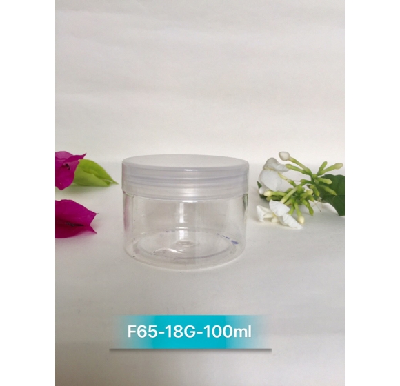 Hũ PET F65 - 18G - 100ml