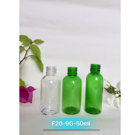 Chai PET F20 - 9G- 50ml