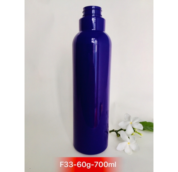 Chai PET F33 - 60G- 700ml-xanh đậm